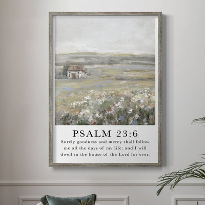 Pslam 119:105 Framed Print - Solid Wood