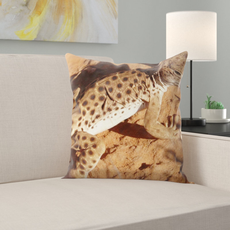 Coussin iguane