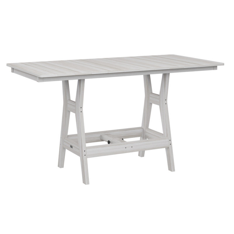 Table de bar 66 po Tierney Natural Seashell, Coquillage