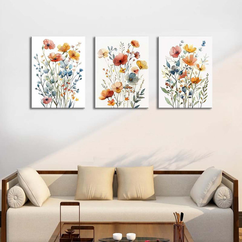 3 Piece Wrapped Canvas Print