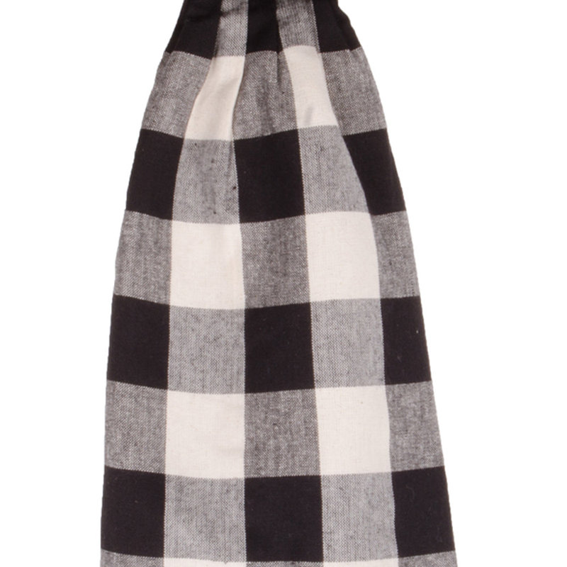 Shavertown 100% Cotton Ultra Light Fingertip Towel, Black
