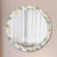 Huldar Glass Flat Wall Mirror
