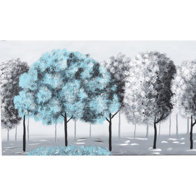 Art sur toile 47 po x 27 po - Bouteille de climatiseur d'hiver peinte à la main surdimensionnée sans cadre