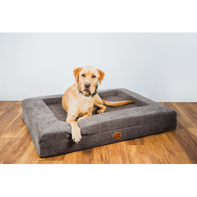Orthopedic FAUX WOOL Pet Bed