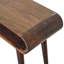 Console en bois massif noyer de Californie Amaya