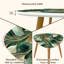Ensemble de 2 tables basses gigognes Triangle