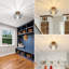 Anglene Semi Flush Mount
