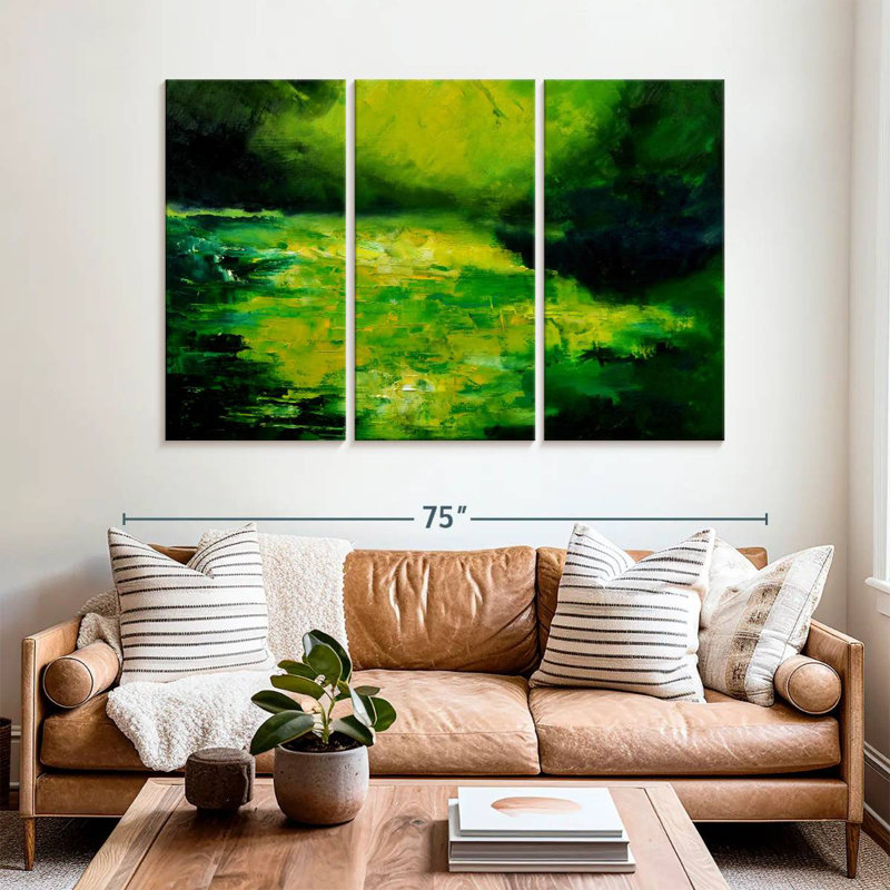 Avery Green Harmony, 42" H x 65" W