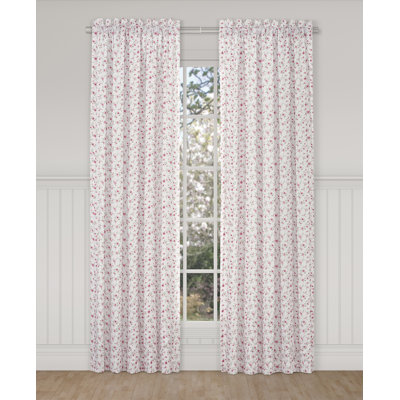 Bungalow Polyester Room Darkening Curtain Pair