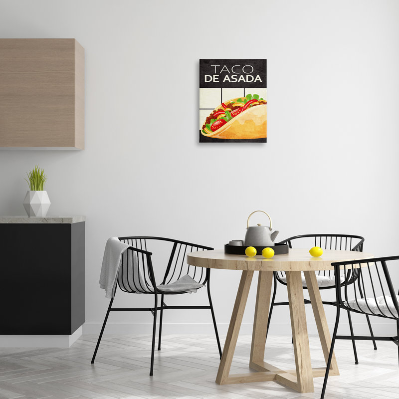 Toile repas classique Taco, design par Kim Allen, H 20 po x l 16 po