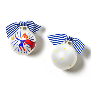 3.94'' Glass People Ball Ornament