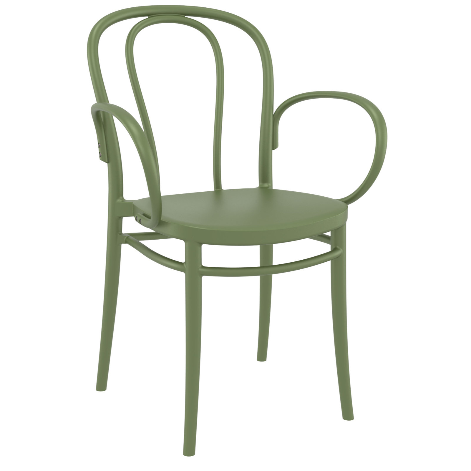 Farrah Square 2-Person Bistro Set, Olive Green