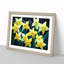 XH1022-644X Angelical Daffodil Flowers - Single Picture Frame Painting-1282436288-1282436289