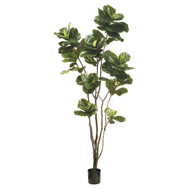 8'EVA FIDDLE LEAF TREE IN POT
