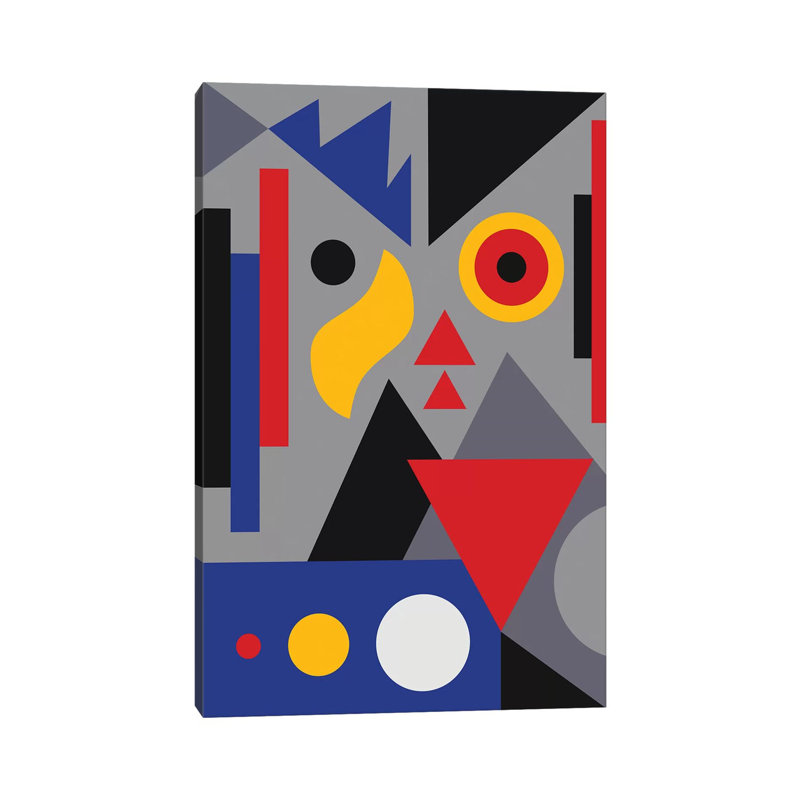 The Owl - Wrapped Canvas Print, 20.32 cm H x 30.48 cm W