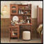 Bureau d'ordinateur avec bureau rotatif à 90 degrés, bureau de 43 po x 70 po avec tiroir de rangement et armoires, bureau de jeu avec tablettes, bureau d'écriture pour bureau, bureau de travail pour la maison