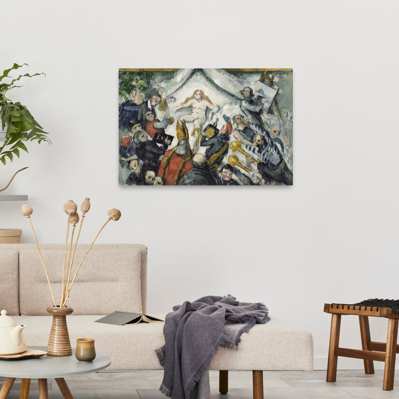 Féminin éternel, 1877, estampe d'art mural abstrait contemporain, H 24 po x l 36 po
