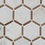 Florentine 2"Hexagon Polished Marble Mosaic-1674340962