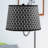 Madison 56 in. Modern LED Bedside Table Lamp with Fabric Drum Shade and Built-In USB Port