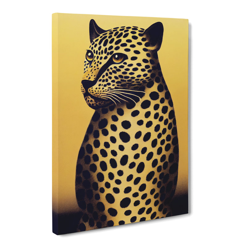 CAN-V0523-1337X Leopard Modern Vol.2 - Wrapped Canvas Print, 60cm H x 40cm W x 3cm D