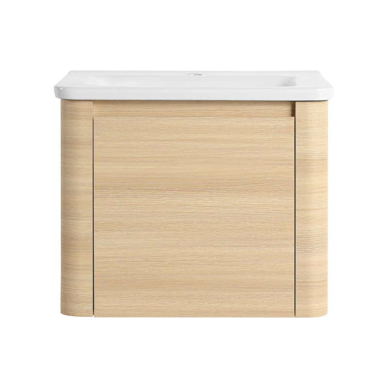 Wall-Mounted Bathroom Vanity, 24"