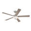 Ventilateur de plafond d'intérieur en nickel brossé de 52 po Dines avec (2) ampoules DEL 3000K, abat-jour givré, télécommande incluse-438553804-438553807