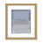 Toile avec cadre en bois beige