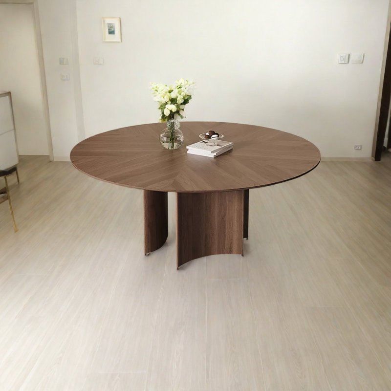 Table de salle à manger Galkhaï, L 51,18 po x L 51,18 po