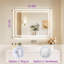 Miroir de salle de bain à DEL avec miroir de salle de bain-1760141376