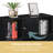 Storage Cube Organizer Sideboard Console Table with 3 Cubbies and 3 Cabinets-1745551502