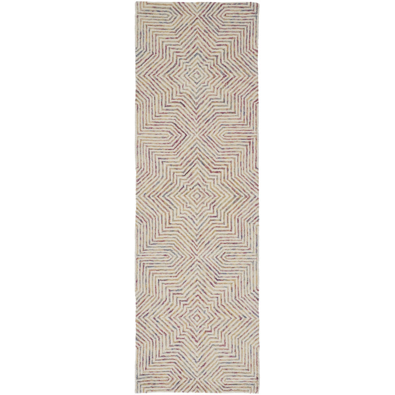 Rayna Geometric Indoor Rug, Runner 2'6" x 8'