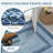 Farmhouse Braided Print Machine Washable Rug with Rubber Backing Soft Stain Resistant Non Shedding Carpet for Living Room Bedroom Dining Room-697866066-697866072
