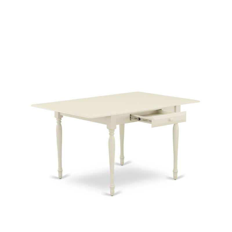 3 Piece Dining Table Set Consists of a Rectangle Kitchen Table with Dropleaf and 2 Padded Chairs, Mahogany, Mahogany