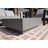Elementi Home Tevere 40" Square Concrete Coffee Table for Indoor and Outdoor Use-88957378