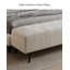 Repose-pieds de rangement capitonné en cuir italien de style italien-996400396