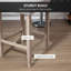 Charmants tabourets de bar rembourrés et capitonnés pour un intérieur élégant