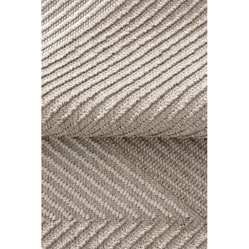 Luxurious Area Rug, 5.0 x 8.3 Feet, Cream & Beige | 100% Polypropylene, Durable Woven Underside, Digital Printed Design | Machine Woven, Soft & Stylish for Living Room, Bedroom, or Office Decor