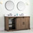 Cayden 60'' Double Bathroom Vanity with Top-1766840330