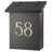 Classic Brass Wall Mounted Mailbox