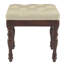 Tabouret de piano d'appoint en bois massif