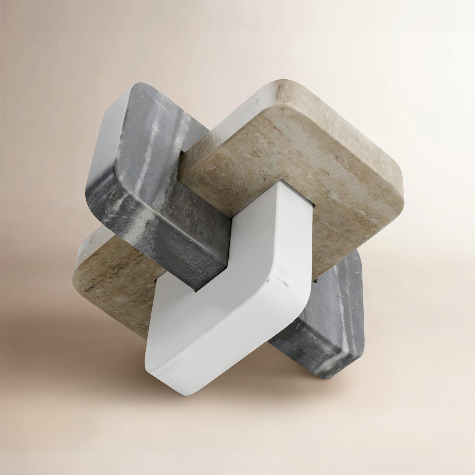 Genuine Marble Knot Sculpture