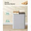 Bamboo Laundry Hamper with Handles-1519838487