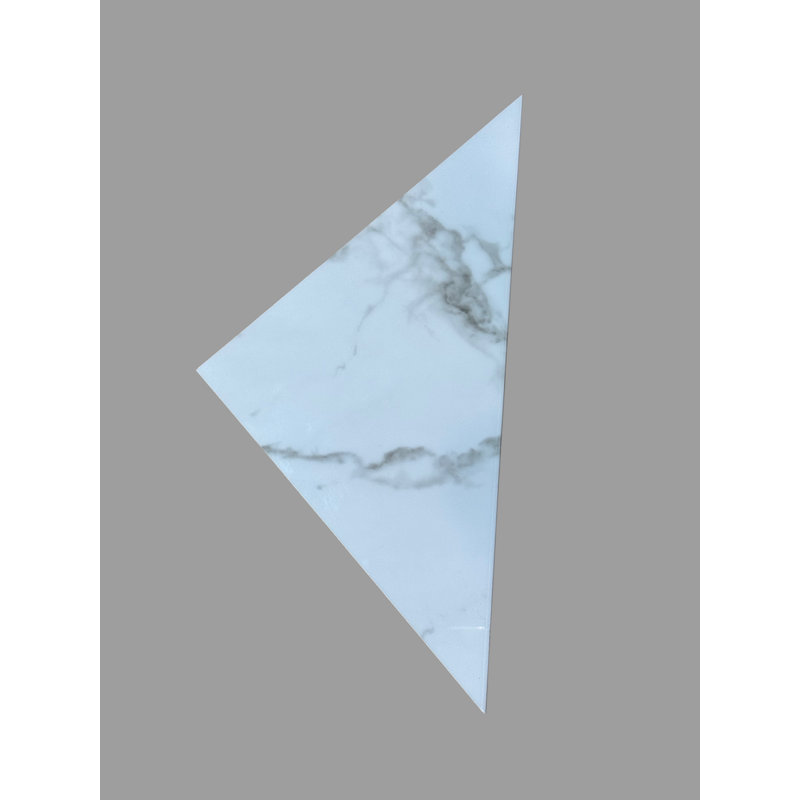 Matching Luxury Marble Composite Soap Shelf, Calacatta Gray