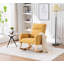 Chaise berçante en lin-88579844