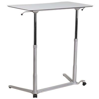 Sit-Down, Stand-Up Ergonomic Computer Desk