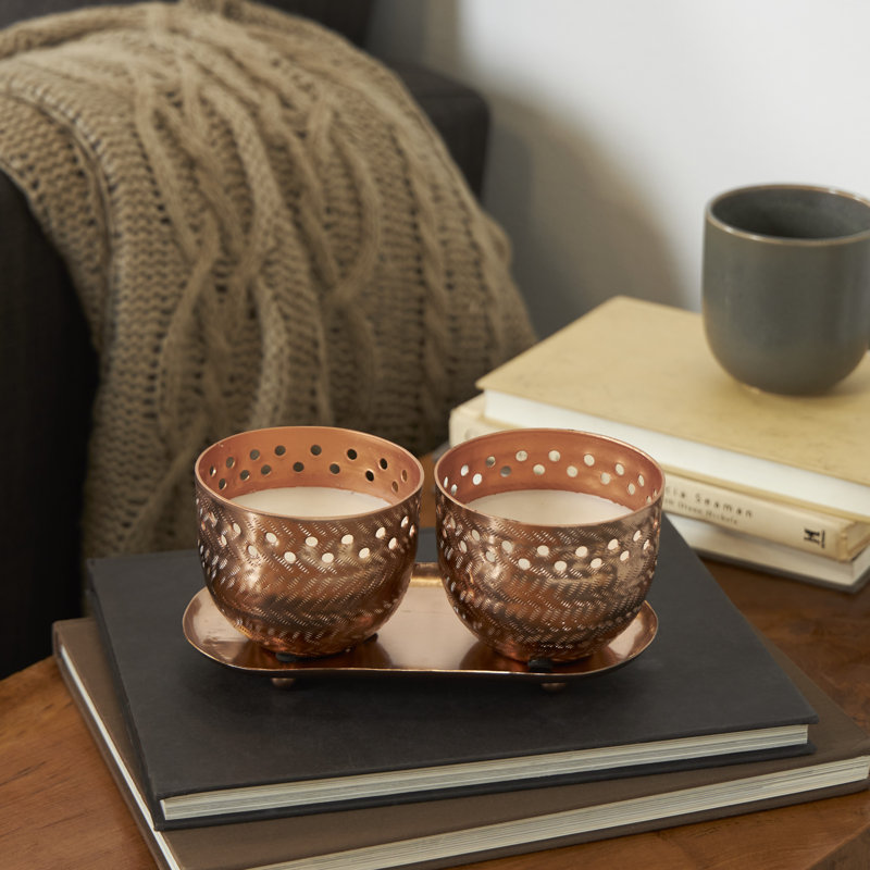 Bol en cire fondue, Copper