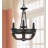 Craftsbury 3 - Light Dimmable Wagon Wheel Chandelier