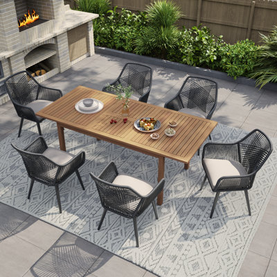 Jessen 6-Person Outdoor Dining Set