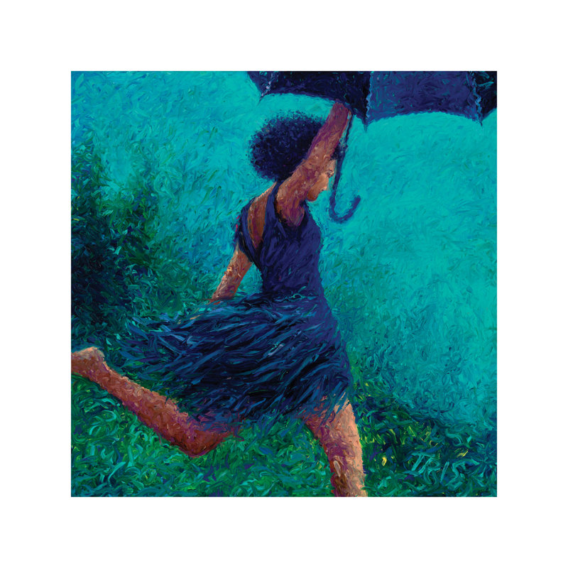 Iris Scott - Wrapped Canvas Print, 45.72 cm H x 45.72 cm W x 3.175 cm D