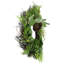 Couronne de printemps artificielle verte et brune avec nid - 24 pouces